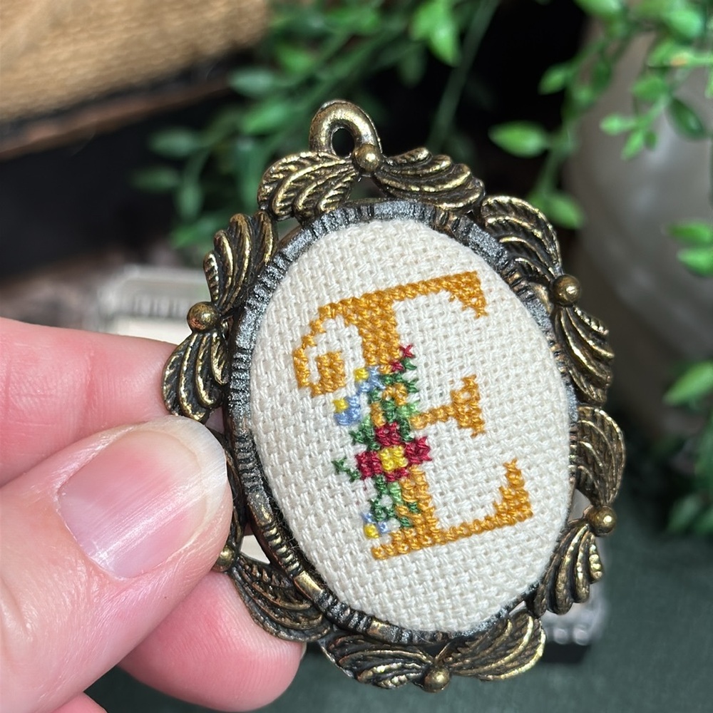 Cross Stitch Pin
